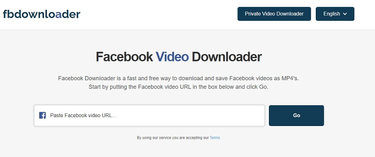  Use fbdownloader to download FB videos.